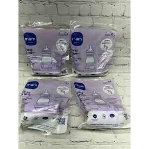 MAM Easy Start Anti-Colic Bottle 4 Pack bonus MAM Comfort Silicone Pacifier
